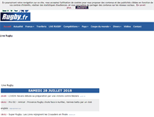 Tablet Screenshot of liverugby.fr